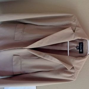 Professional cream blazer